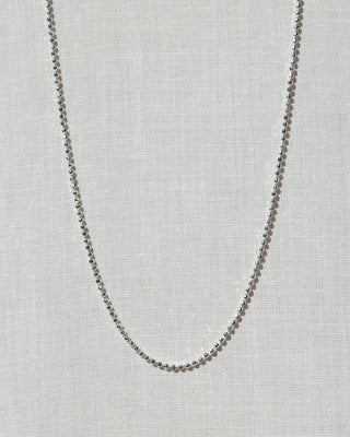 Gold Dust Chain Necklace Sterling Silver