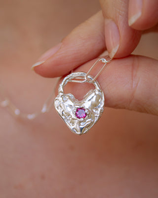 Heart Lock Charm