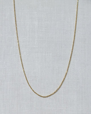 Classic Cable Chain Necklace Gold Vermeil