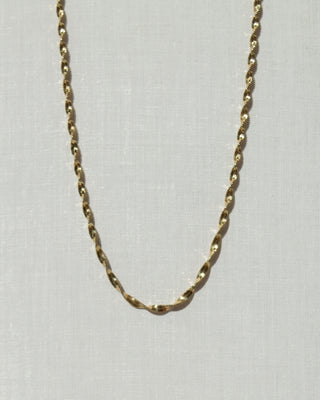 Chunky SIngapore Chain Gold Vermeil